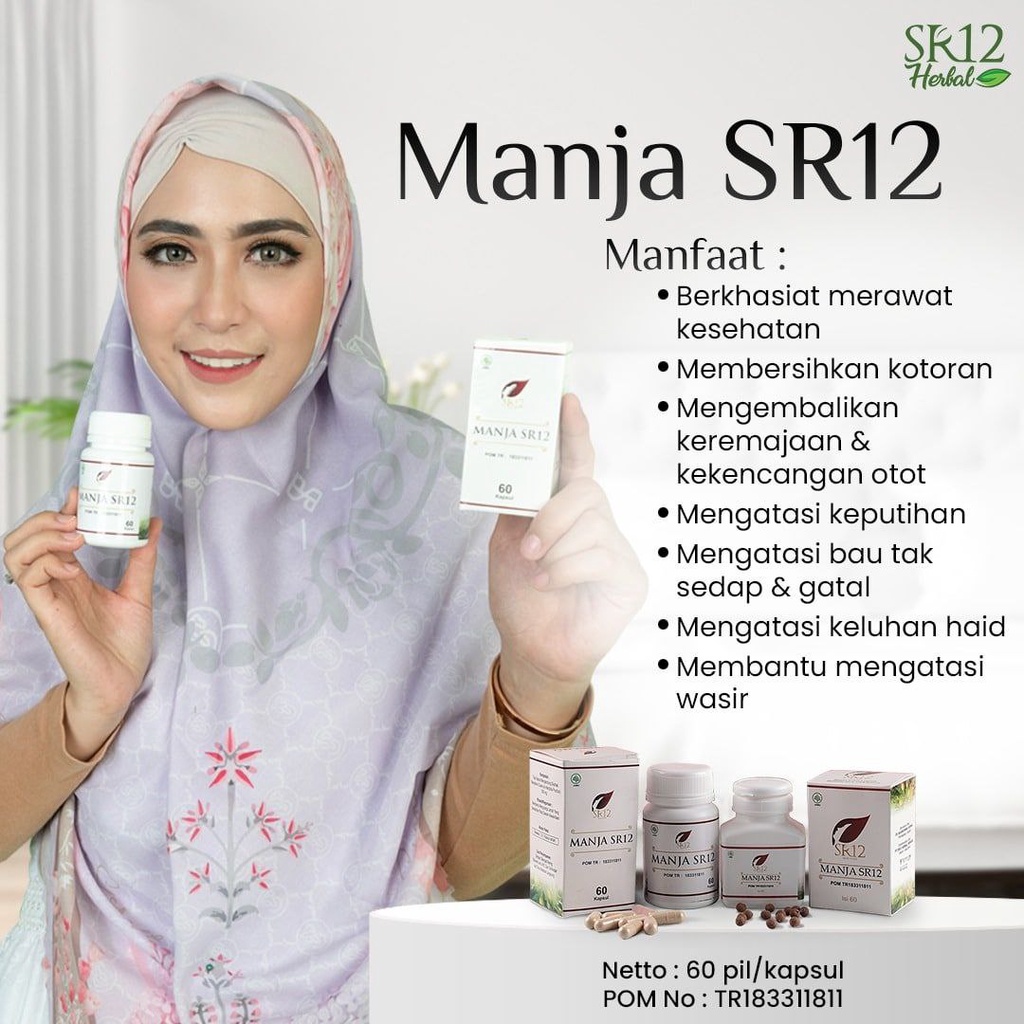 OBAT KISTA MIOM HERBAL SR12 MANJAKANI Majakani Original Aceh Menyembuhkan Miss V Aman BPOM BLILA