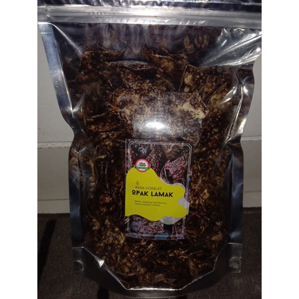 

Kerupuk Opak Rasa Cokelat Kemasan Regular / Kerupuk Opak Khas Bukittinggi