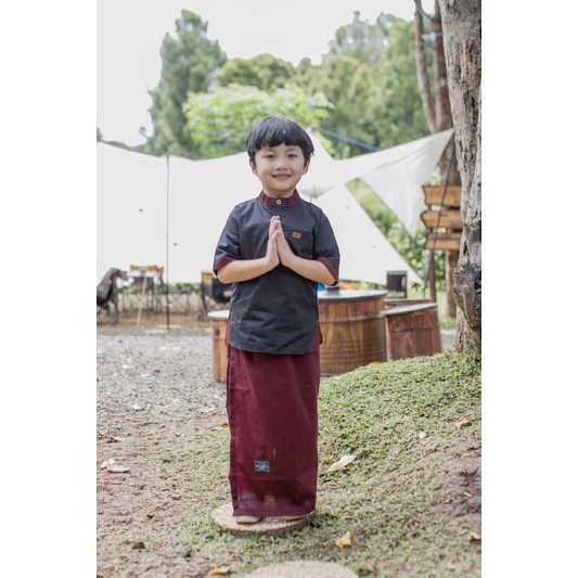 Setelan Baju Koko Sarung Celana Anak Laki Laki Umur 1 2 3 4 5 6 7 8 9 10 Tahun Model Terbaru