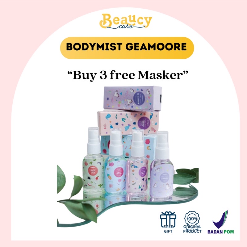 BODYMIST GEAMOORE 30ml (body mist viral)