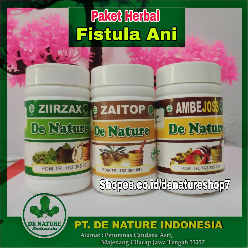 OBAT FISTULA ANI TANPA SALEP - AMBEJOS ZIIRZAK ZAITOP DE NATURE ORIGINAL
