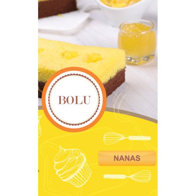 

BOLU NANAS COKLAT AMANDA PTK