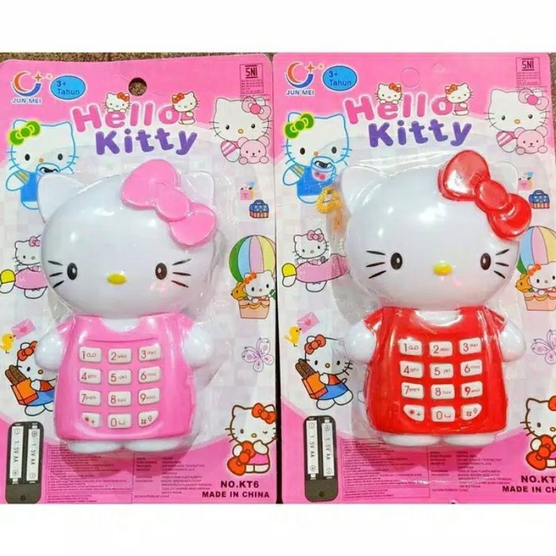 MAINAN TELPON // MAINAN TELEPON ANAK HELLO KITTY