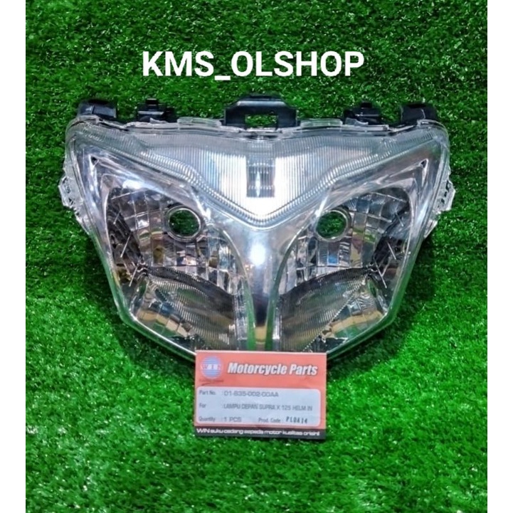 Lampu Depan Supra x 125 helm in / Reflector Supra x 125 helm in / Head Lamp Supra x 125 helm in merk Win