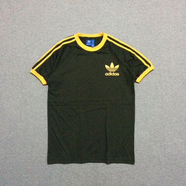 adidas green yellow t shirt