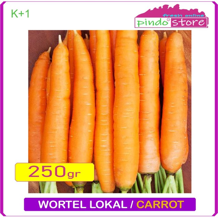 

WORTEL LOKAL SUPER DIJAMIN SEGAR DAN BARU