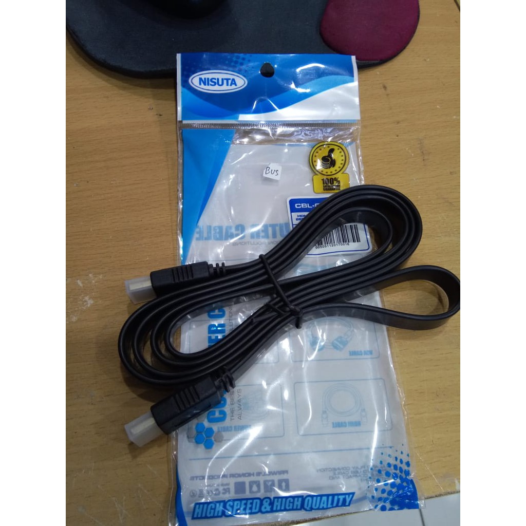 Kabel HDMI NISUTA 1.5 Meter - Cable HDMI - HDMI Cable CBL-016 AMOM