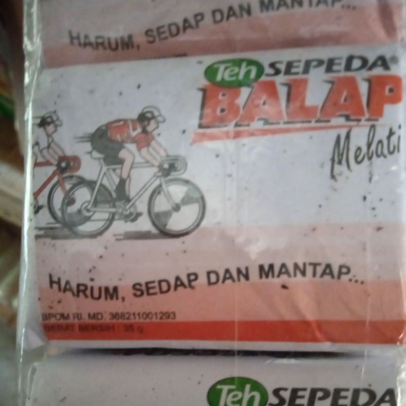 

teh sepedabalap tubruk jual per pak(10biji) gratis gelas cangkir