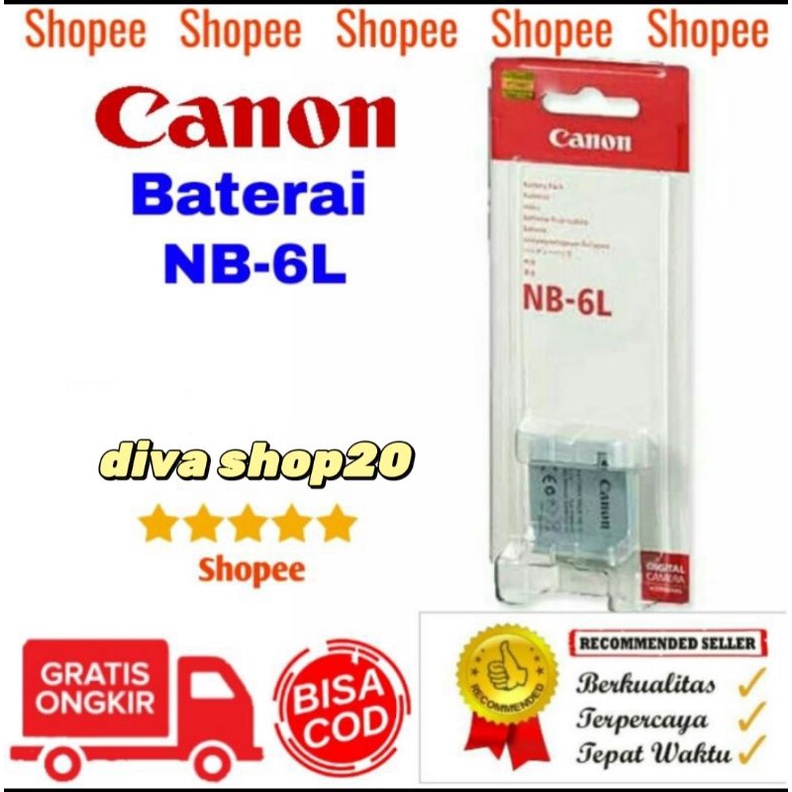 batre baterai camera Canon Powershoot sx500 sx510 sx520 sx530 sx610 sx710 sx700