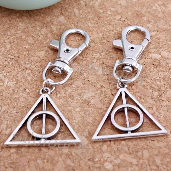 Moonlight&quot; 1 pc Deathly Hallows Mini Metal Tool Key Chain Keyring Hot