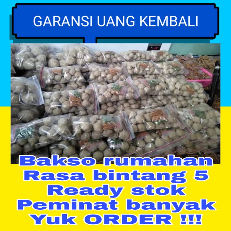 

Bakso home Made paling enak isi 70 pcs