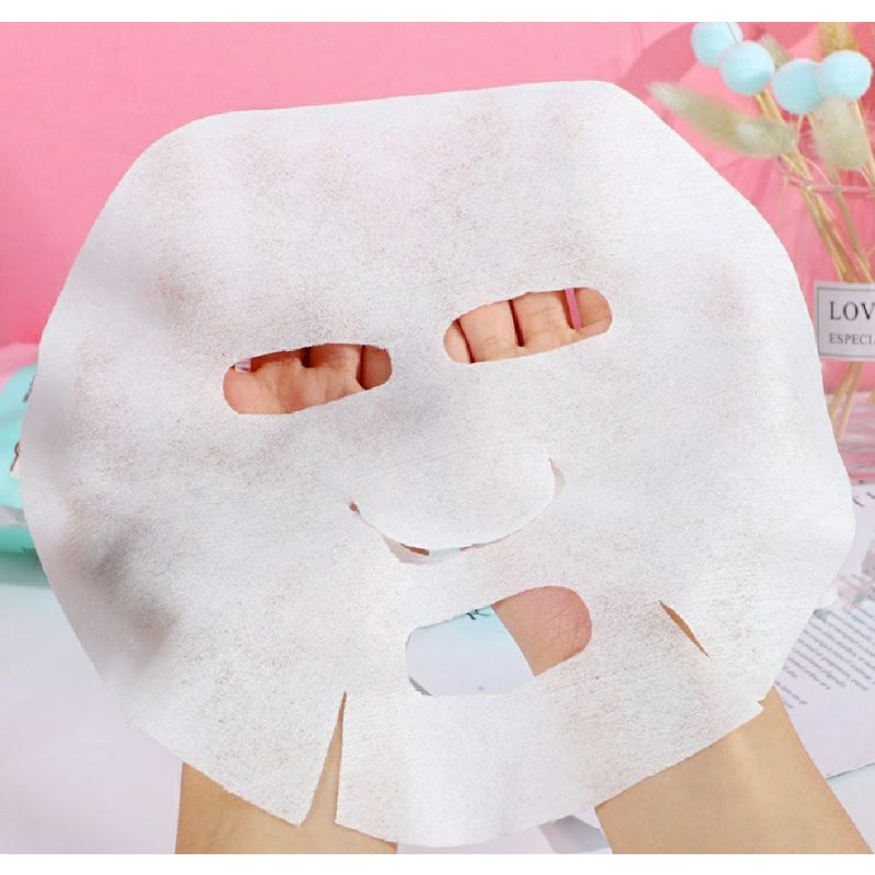 Compressed Mask Paper Masker Tablet DIY Compressed Mask Masker Wajah Mengembang Masker Kompres