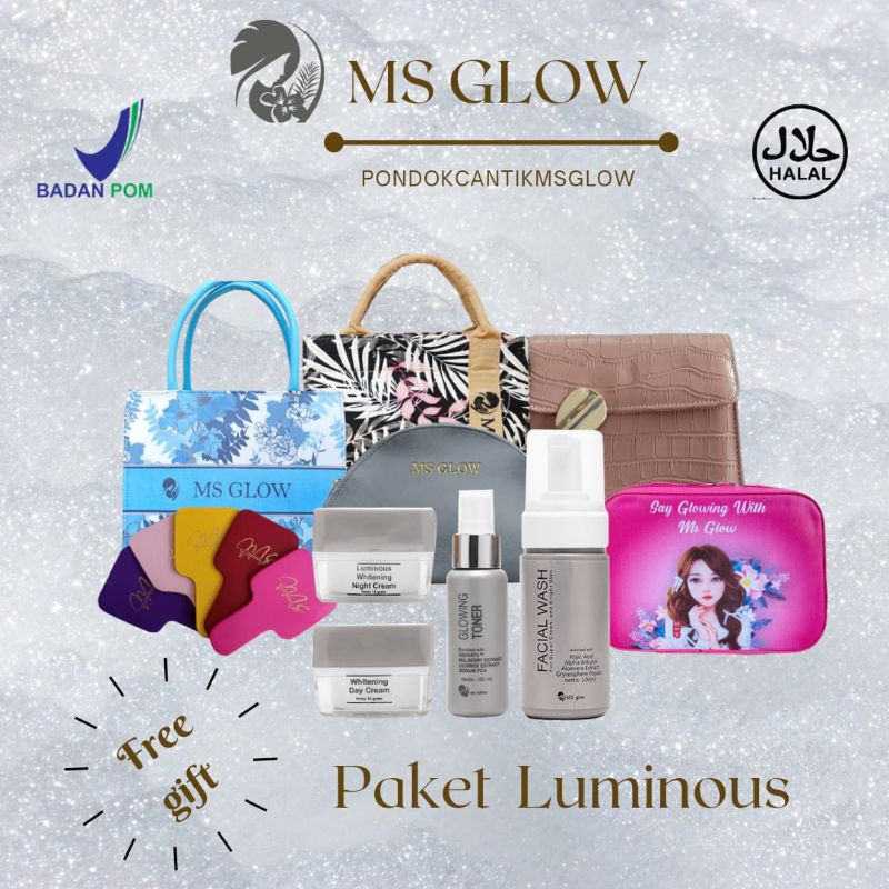PAKET LUMINOUS SERIES MS GLOW / PAKET LUMINOUS MS GLOW