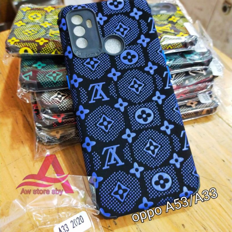 LV Case oppo A33/ A53/ Reno 4/ Reno 4 F/ Reno 4 pro Protect Camera LV