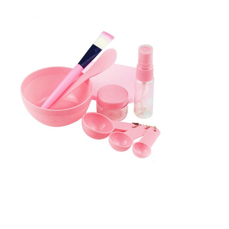 TIKTOK - D8008 Kecan / Kuas Alat Make Up / Mask Bowl / Mangkok Masker Set 9 in 1 / Mask Tool