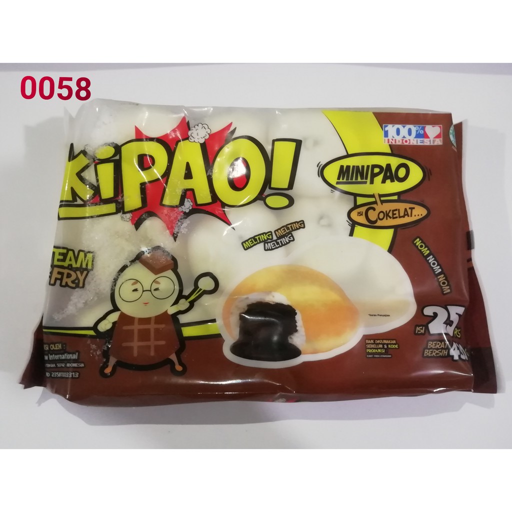 

Frozenfood Kipao minipao 4 varian rasa PROMO murah 430gr| frozenfood bandung