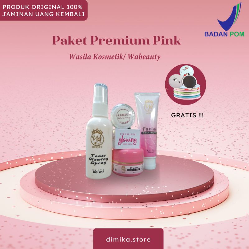 PAKET PREMIUM PINK WA BEAUTY/ PAKET PREMIUM PINK WASILA KOSMETIK