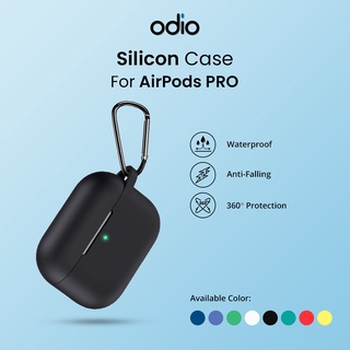 Silicon / Case  Airpods Pro  (Premium Silicone Case + Free Hook) By ODIO Indonesiaa Rp115.000