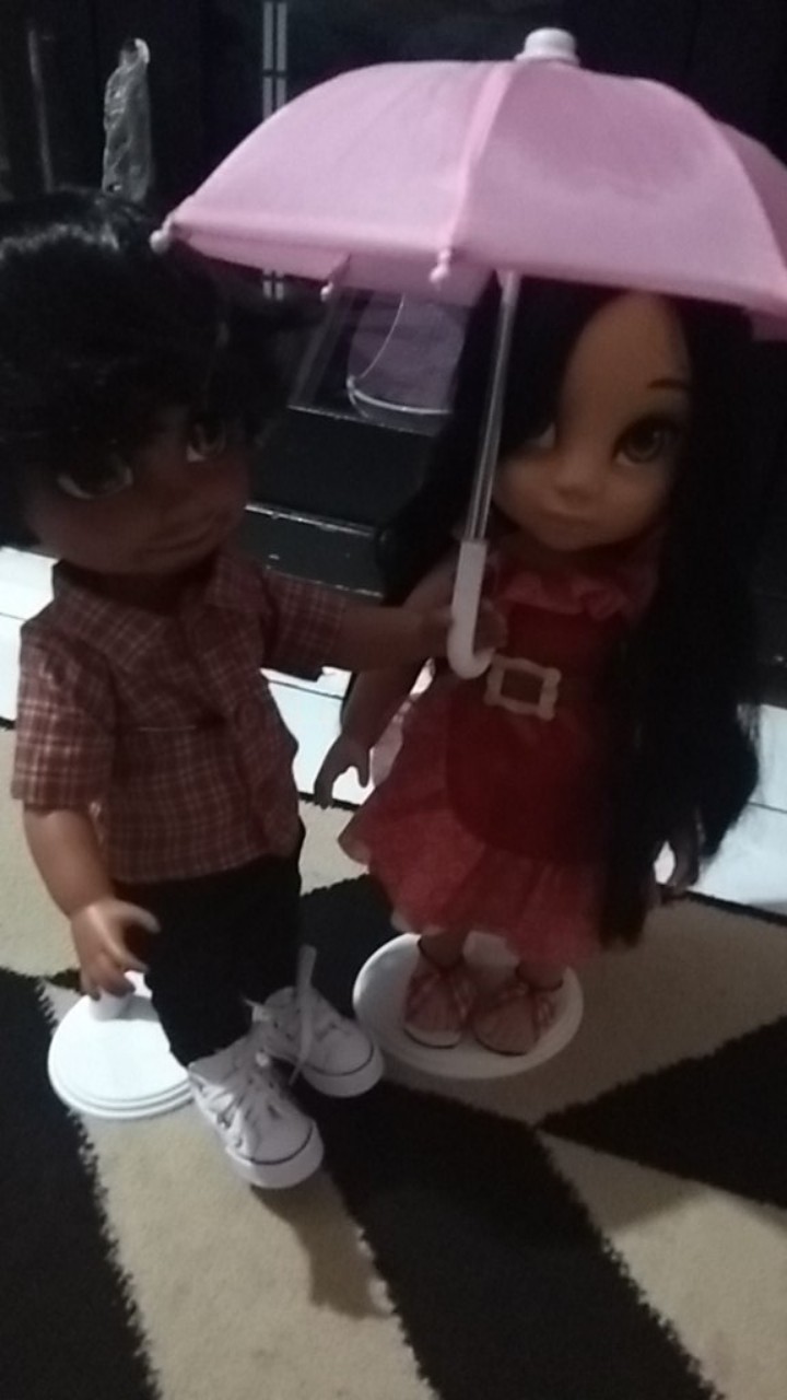 Payung Mini Warna Warni Untuk Boneka Blythe Amerika 18 Inch