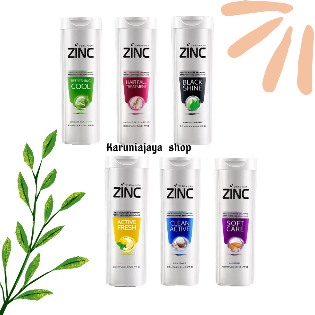 ZINC ZINK SHAMPOO BOTOL 170ML