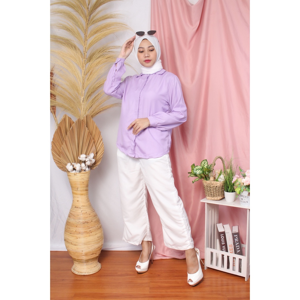 RX Fashion - Blouse Keyra Katun Twistcone / Ebrila Blouse / Blouse Wanita - BN