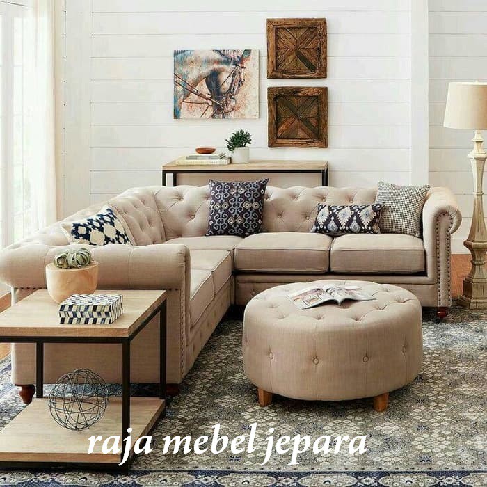 sofa sudut mewah jepara, kursi tamu mebel jepara