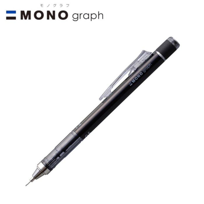 

[Promo] Tombow Mono Graph Shaker Mechanical pencils 0 5mm BLACK Limited