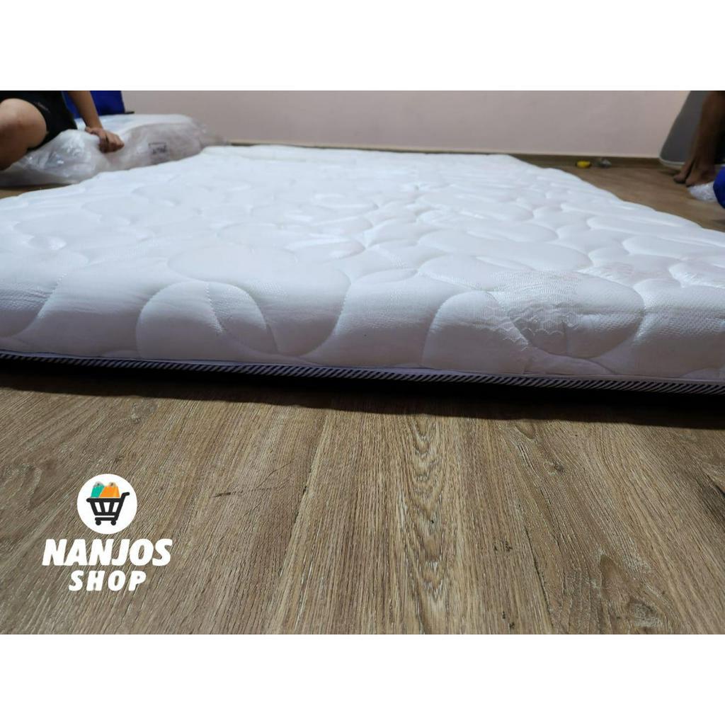 [FREE ONGKIR &amp; BISA COD] Kasur Lipat Lantai Trifold LP3 Knitting Premium High Density Tebal 8 cm / Kasur Lipat Anak Kost / Fold Bed Anti Tungau Anti Bakteri 100% Lembut / Kasur Lipat Anti Kempes Tebal 8 cm SOTERIA NANJOS SHOP