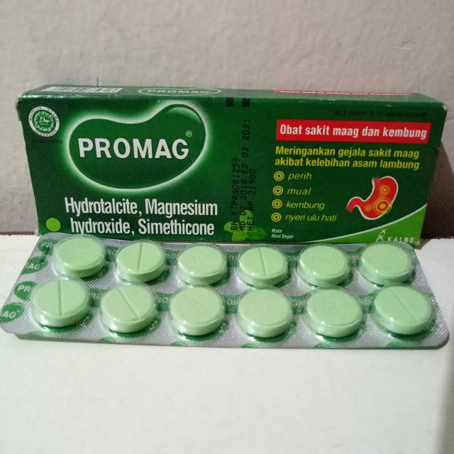 Promag tablet kunyah