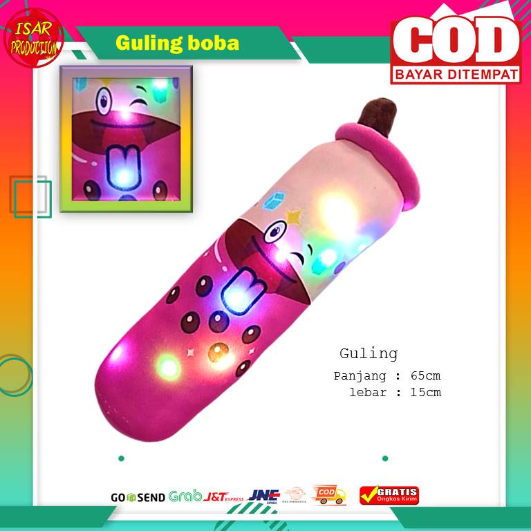 GULING ANAK BALITA BOBA LED LUCU VIRALMILK LEBEL SNI-PINK