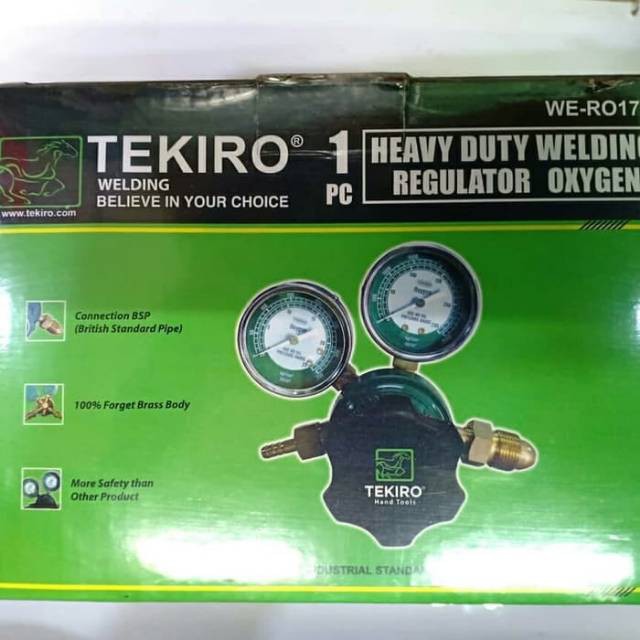 Tekiro Regulator Las Oxygen Heavy Duty