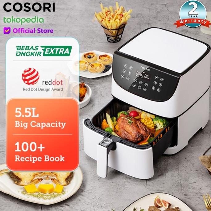 Jual promo!! COSORI Air Fryer CP158AF 5,8 LiterPenggorengan Tanpa