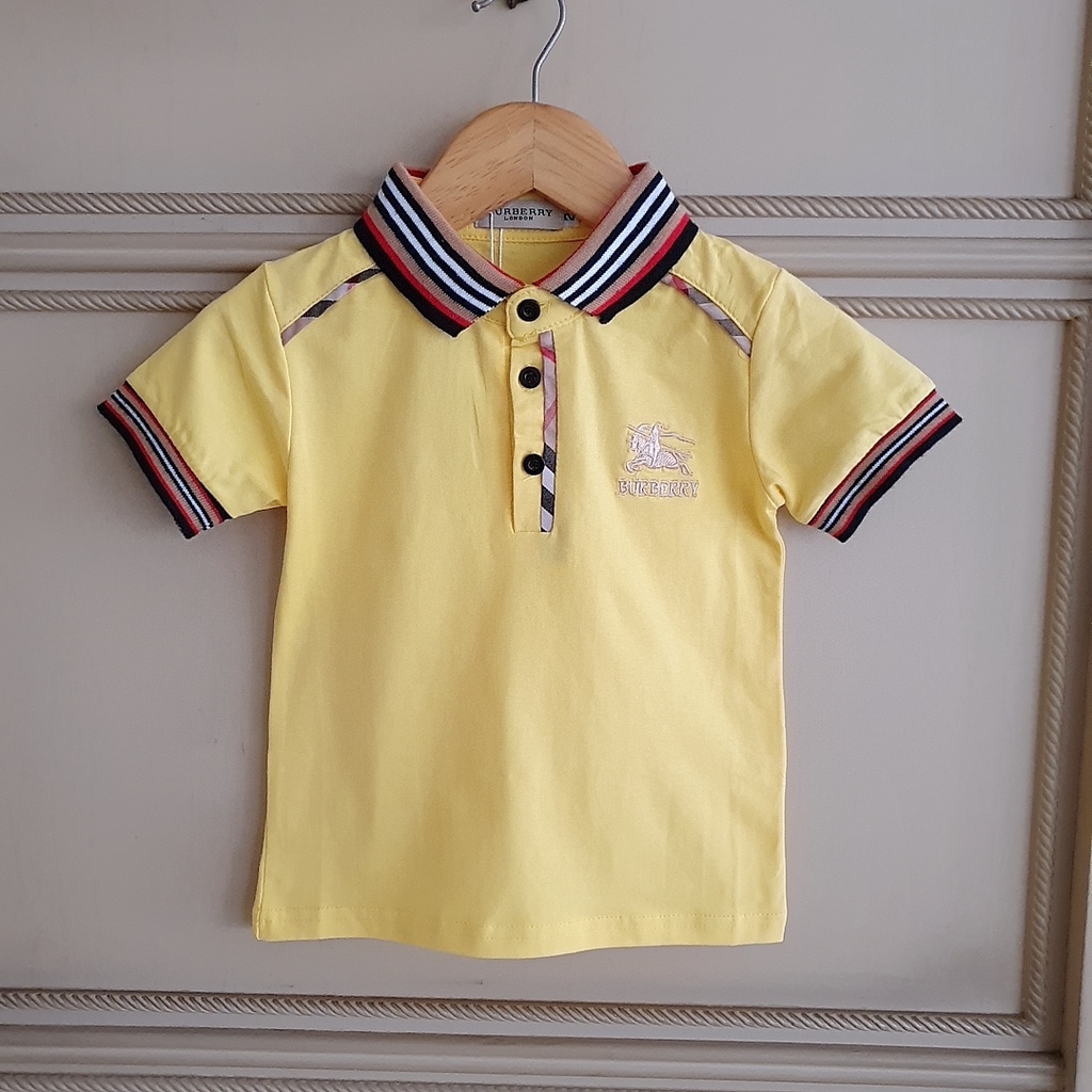 BB LAYER KAOS POLO ANAK COWOK KOREA IMPORT BAHAN TEBAL PREMIUM