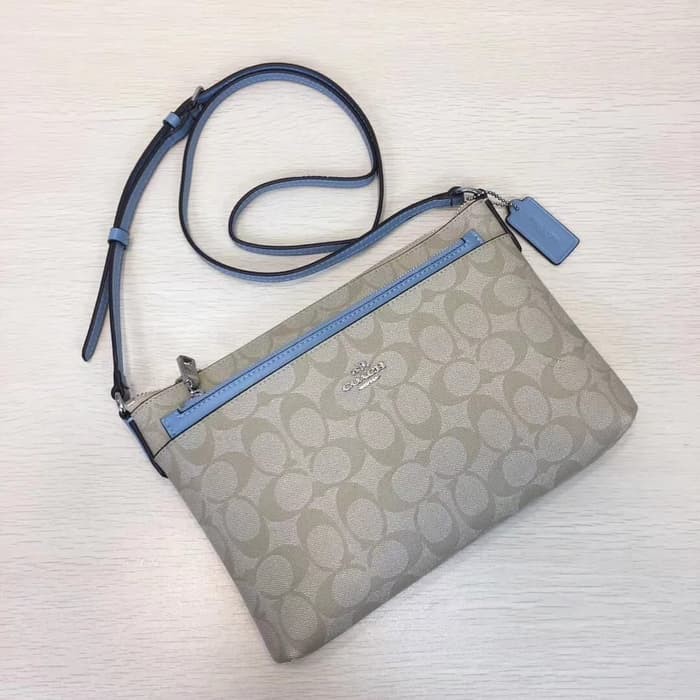 coach sling bag blue