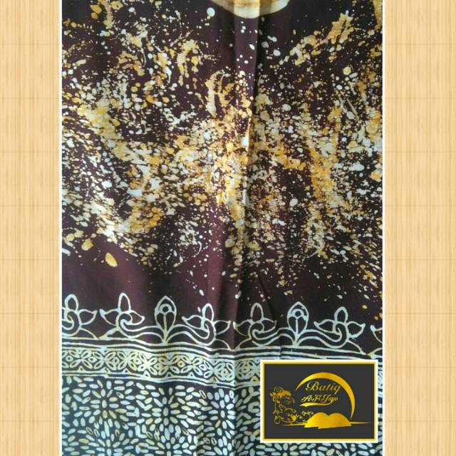 

Batik Tulis Coret Kombinasi Lukis