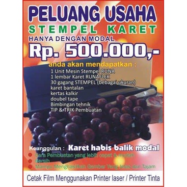

Terlaris Mesin Stempel Hebat