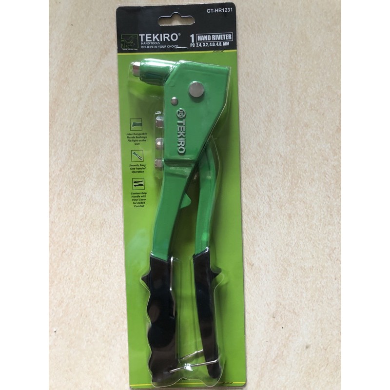 Tang Rivet Tekiro Tang Ripet Hand Riveter 2,4mm - 4,8mm BERKUALITAS