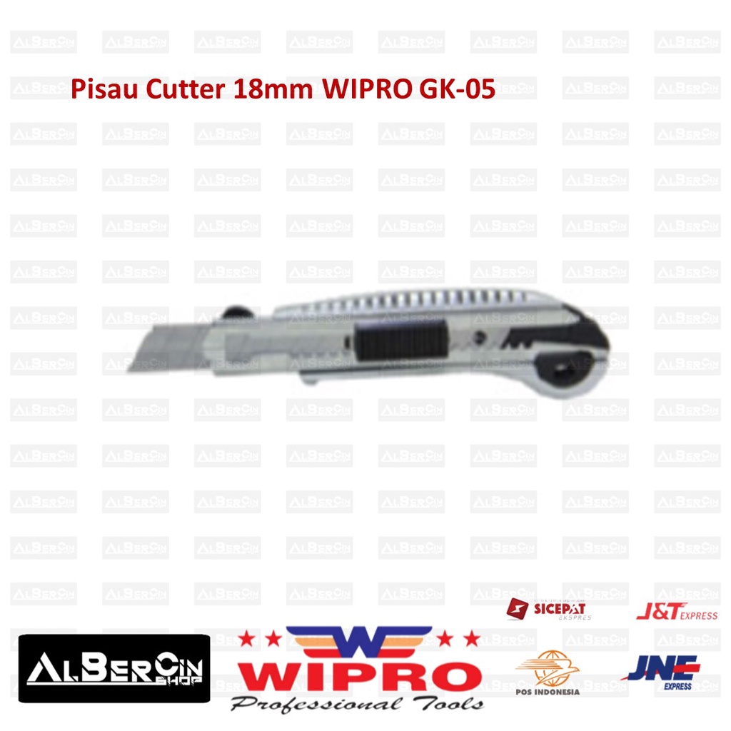 

Pisau Cutter 18mm 18 mm WIPRO GK-05 GK 05