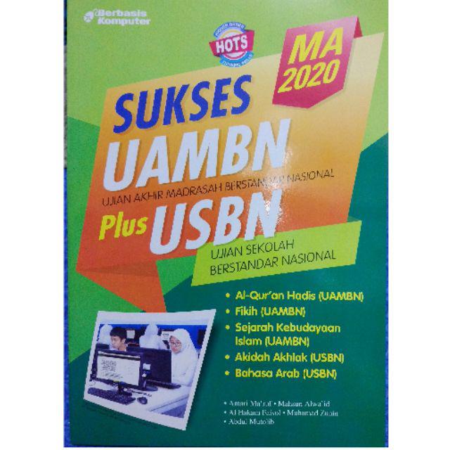 Sukses UAMBN plus USBN MA 2020-Tanpa kunci jawaban