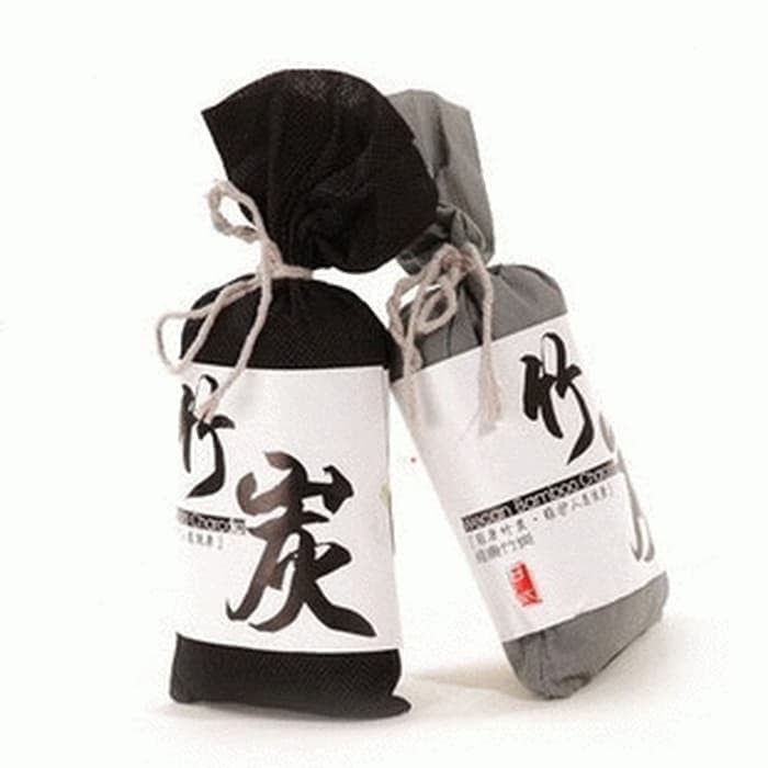 G0YANG HARGA:: Kantong Arang Bambu Jepang Karbonaktif Penghilang Bau Ruangan Mobil 100%ORIGINAL