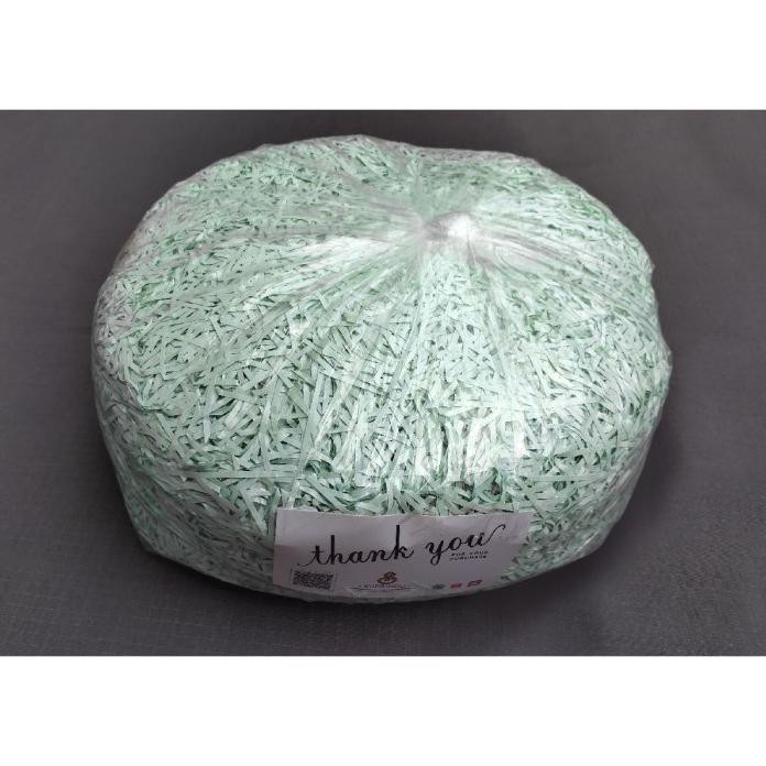 

PREMIUM KERTAS POTONG/ALAS KADO/HAMPERS - 500 GRAM (LEBAR 2MM) - HIJAU MINT