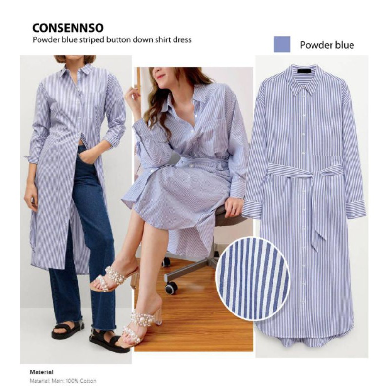 Consennso colourbox  shirt dress