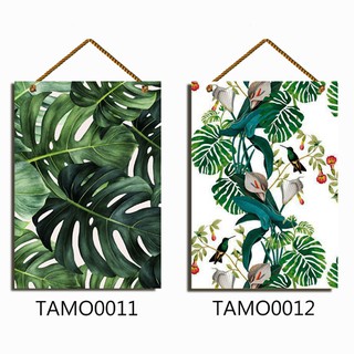 Wall Decor Pajangan Hiasan Dinding Tropical Motif Daun Wall Decor Pajangan Hiasan Dinding Tropical Motif Daun