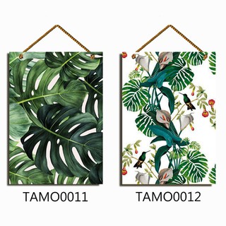 Wall Decor Pajangan Hiasan  Dinding  Tropical Motif Daun  