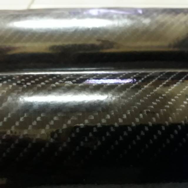 Sticker Carbon 6D  gloss lebar 50cm