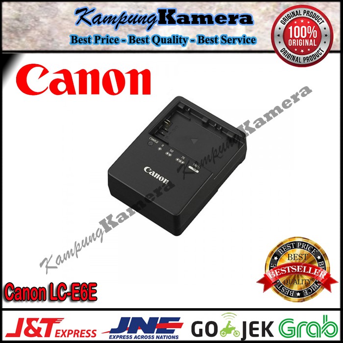 CANON CHARGER LC-E6E FOR LP-E6 BATTERY ORIGINAL