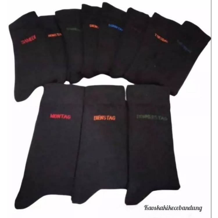 Kaos Kaki Hitam Katun Panjang Dewasa Kaos Kaki Pria Kaos Kaki Kantor Panjang