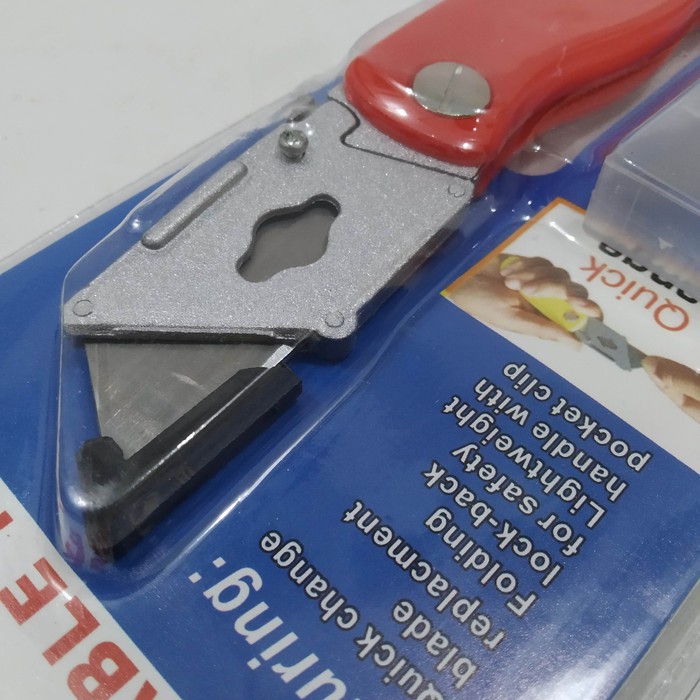 Pisau Lipat Foldable Knife Cutter Serba Guna Better Quality DRAMASHOP