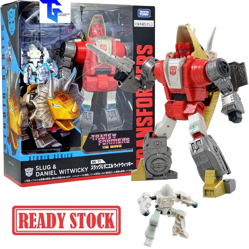 TAKARA TOMY x HASBRO Slug & Daniel Witwicky SS-71 - Transformers The Movie 86 Studio Series 71