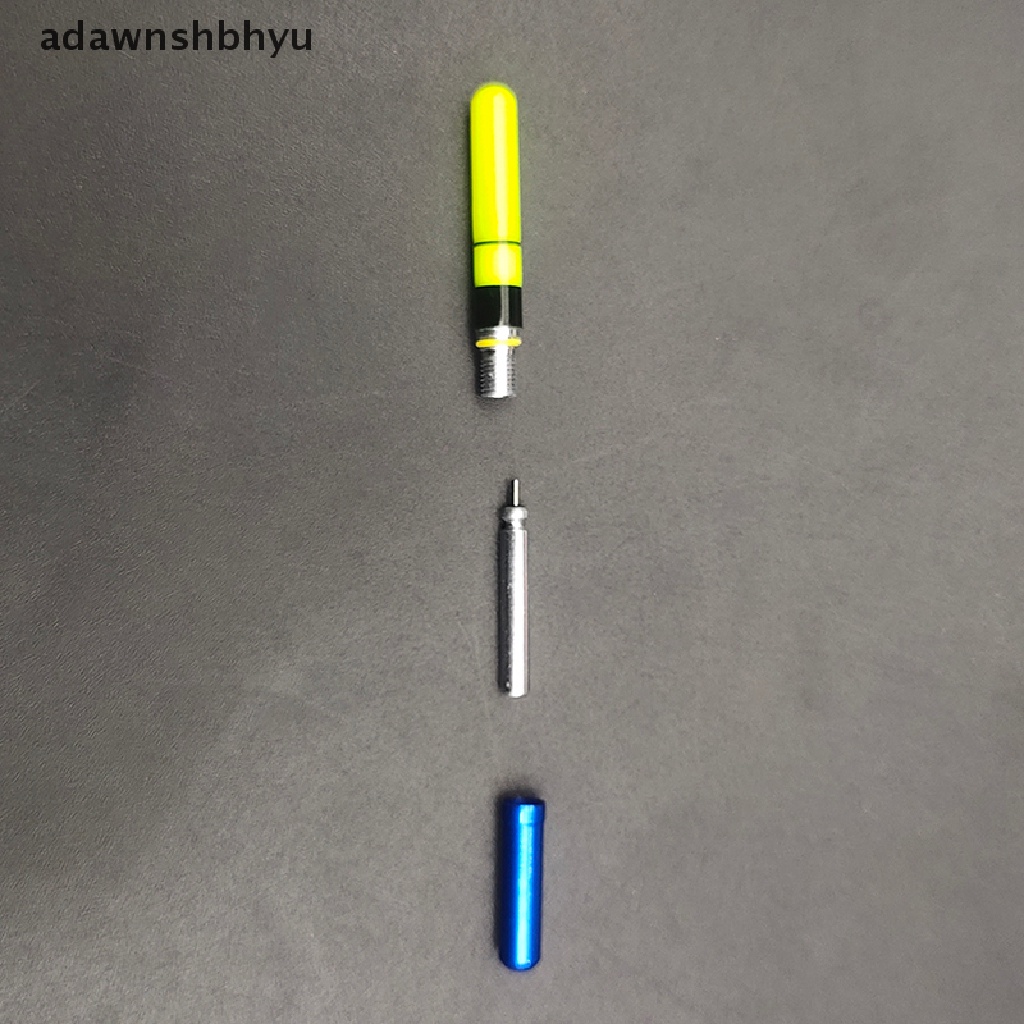 Adawnshbhyu 2pcs Light Stick Lightstick Bekerja Dengan LED Luminous Float Night Fishing Bobber